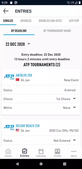 ATP PlayerZone应用截图第2张