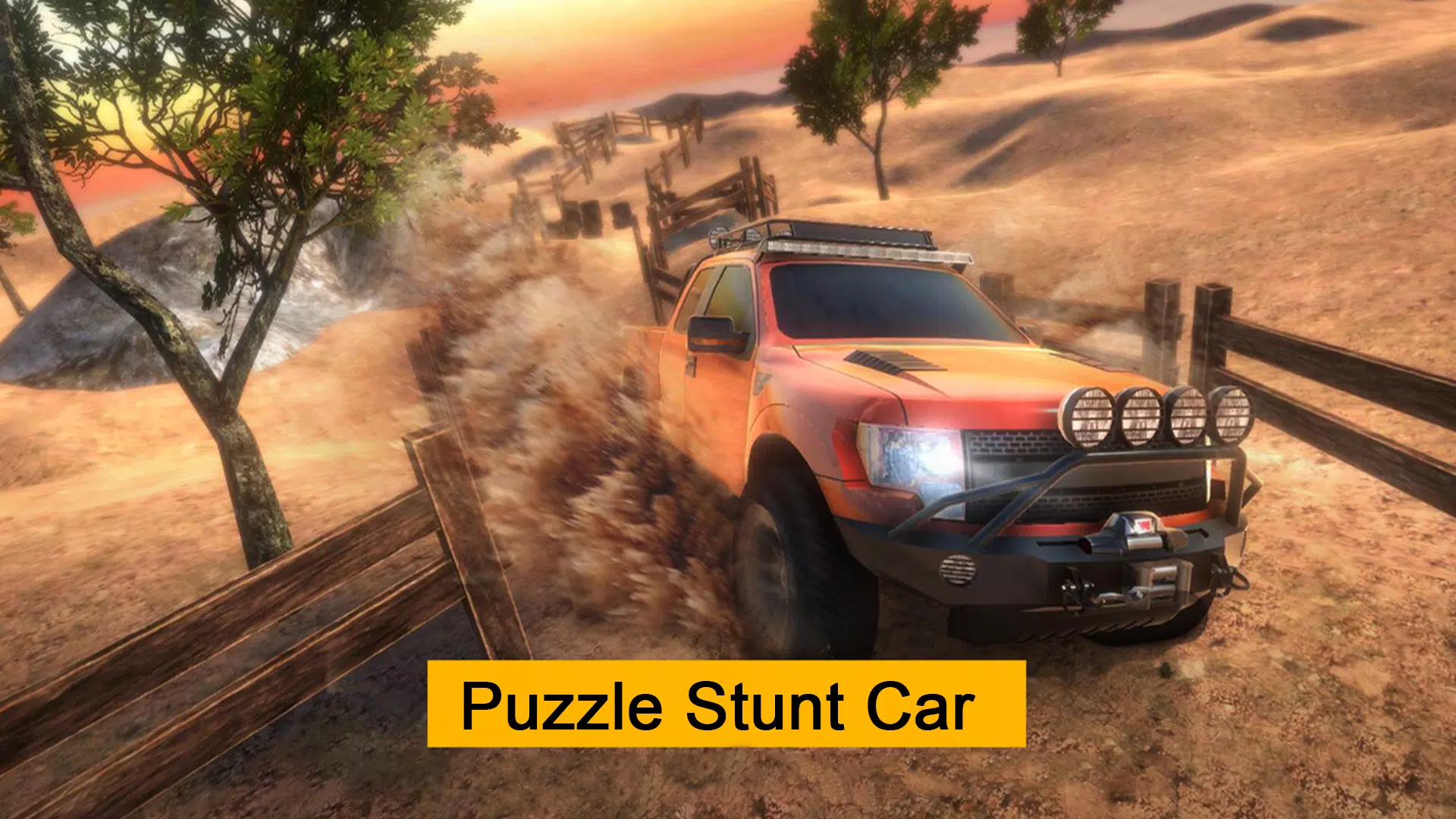 Puzzle Stunt Car ภาพหน้าจอ 0