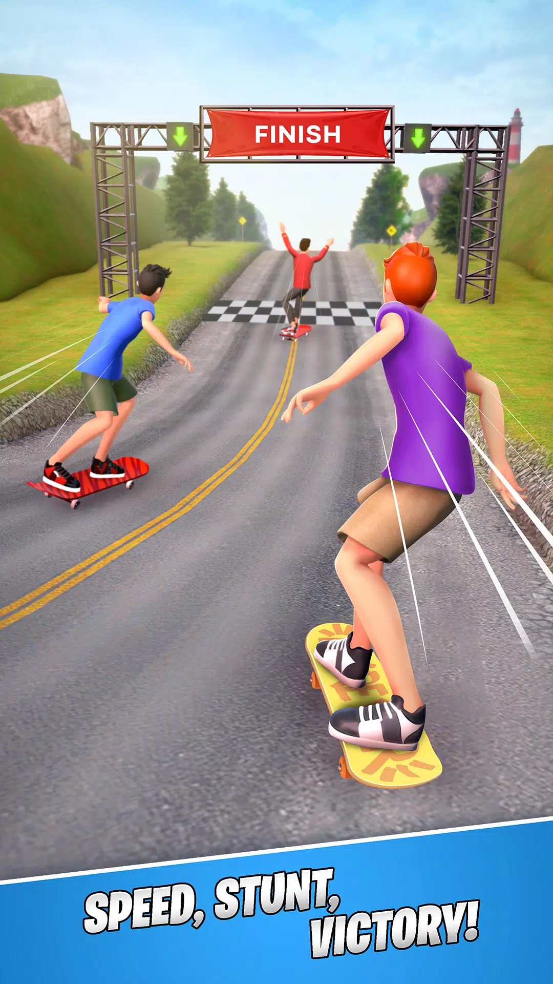 Skate Rush: Champions Race Ảnh chụp màn hình 3