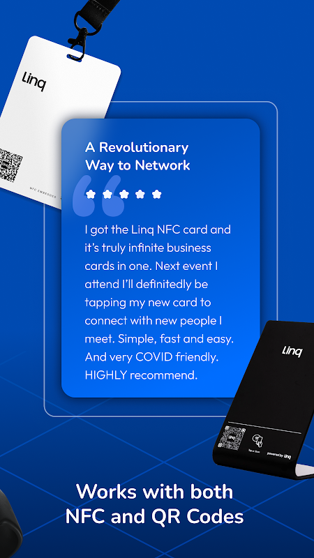 Linq - Digital Business Card Screenshot 0