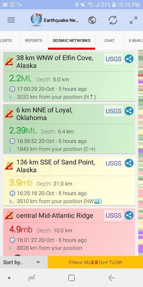 Earthquake Network PRO应用截图第3张