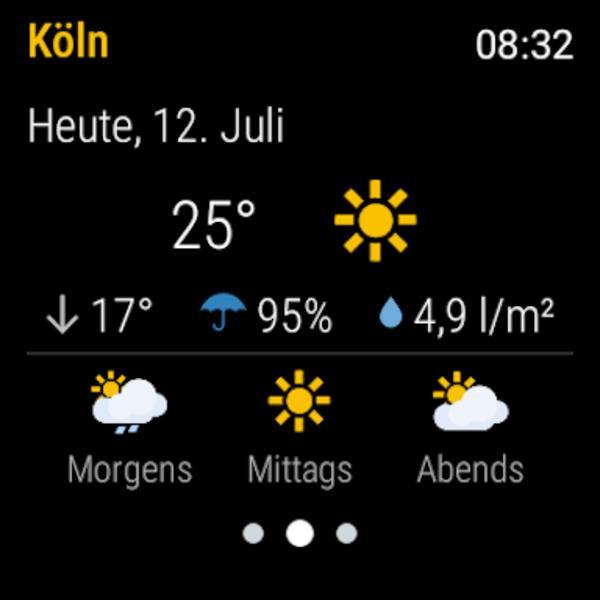 wetter.de Schermafbeelding 2