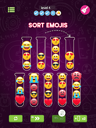 Emoji Sort: Sorting Games স্ক্রিনশট 0