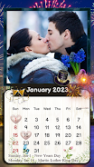 Calendar Photo Frame 2023 Schermafbeelding 1