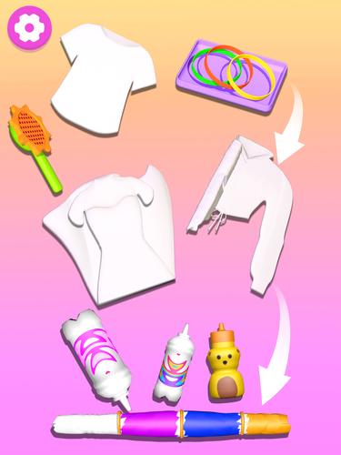 Tie Dye: T Shirt Design Games Captura de pantalla 3