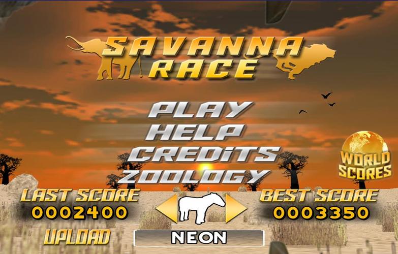 Savanna Race Tangkapan skrin 3