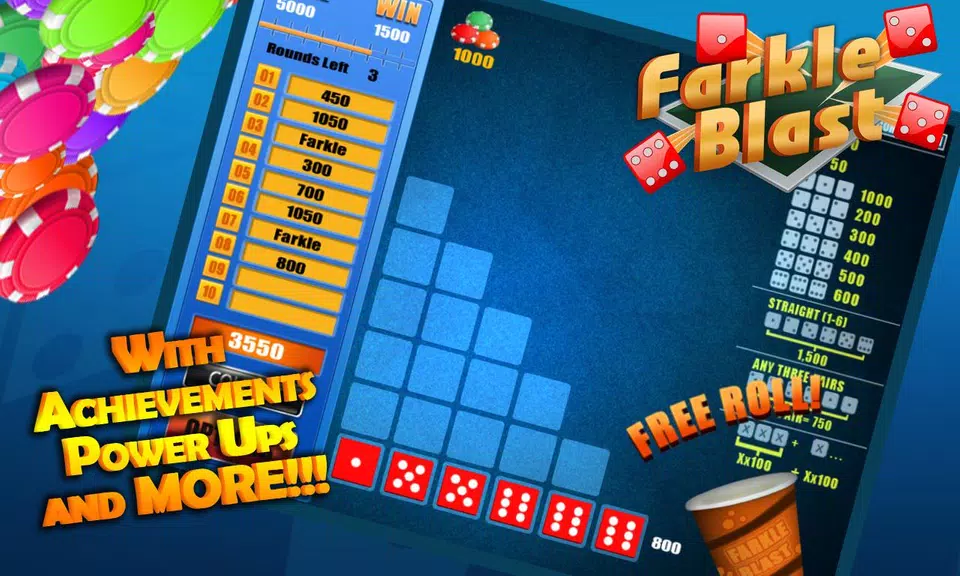 Farkle Blast Tangkapan skrin 0