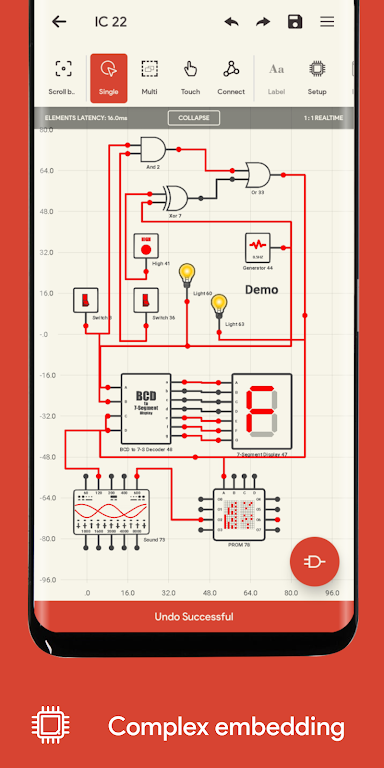 Logic Circuit Simulator Pro Mod 스크린샷 1
