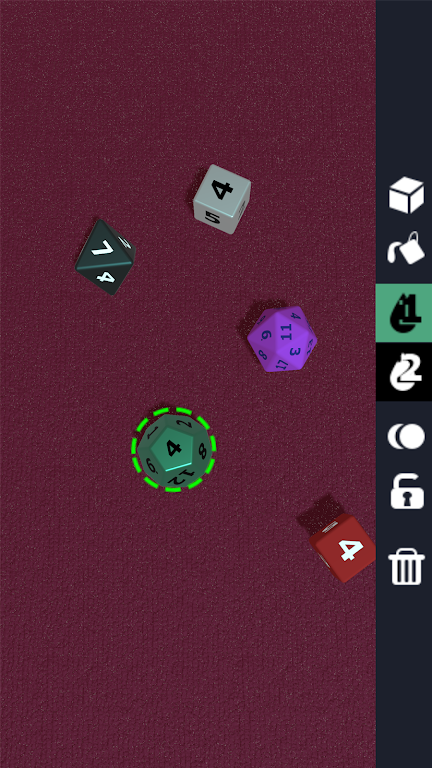 Dice Roller Free by One Trick Pony 螢幕截圖 1