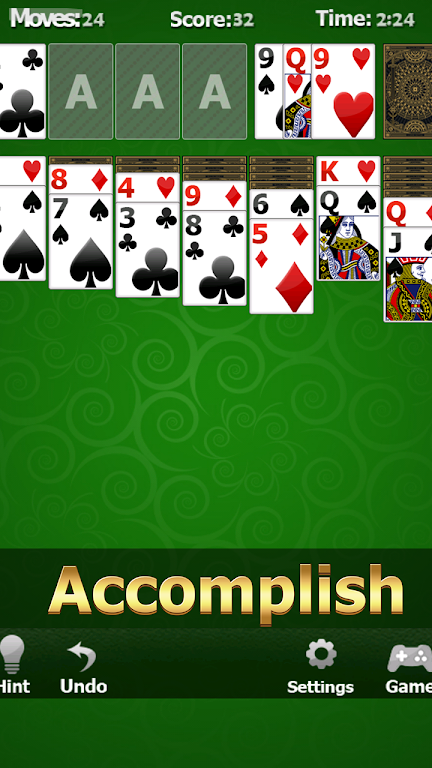 Solitaire Free Cell Ảnh chụp màn hình 1