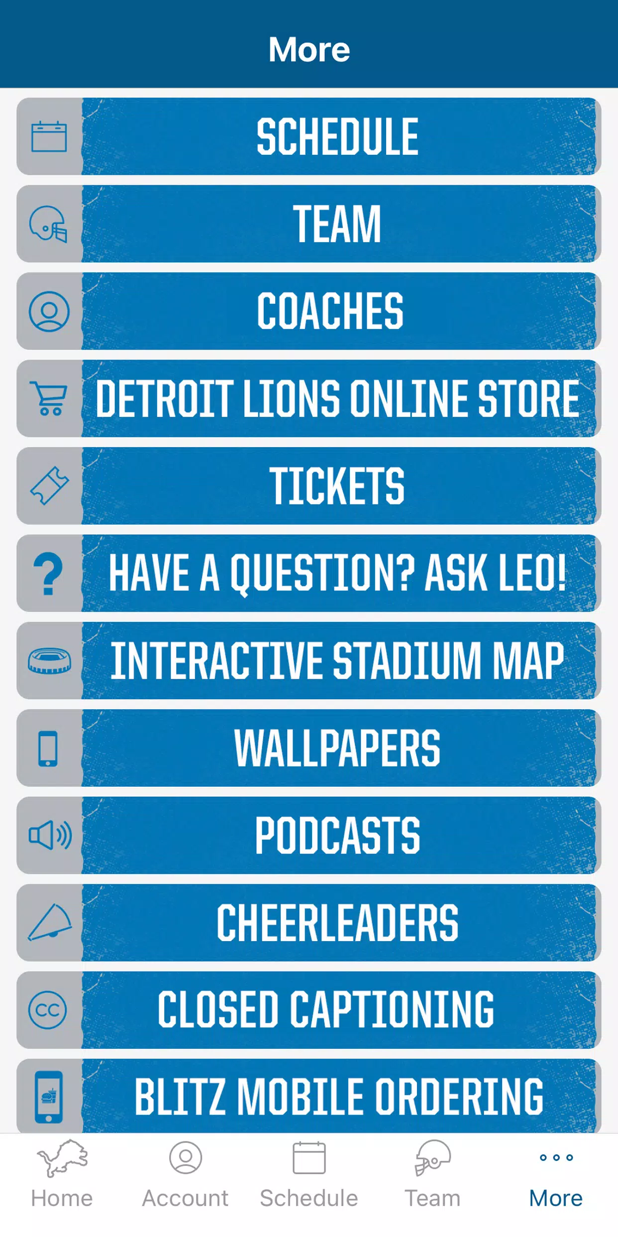 Detroit Lions Mobile Скриншот 2