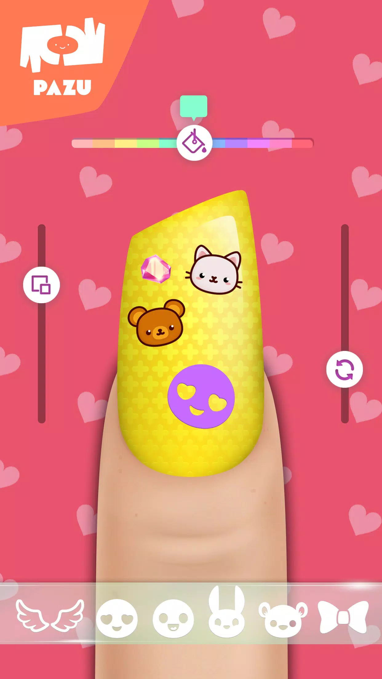 Girls Nail Salon - Kids Games 螢幕截圖 3