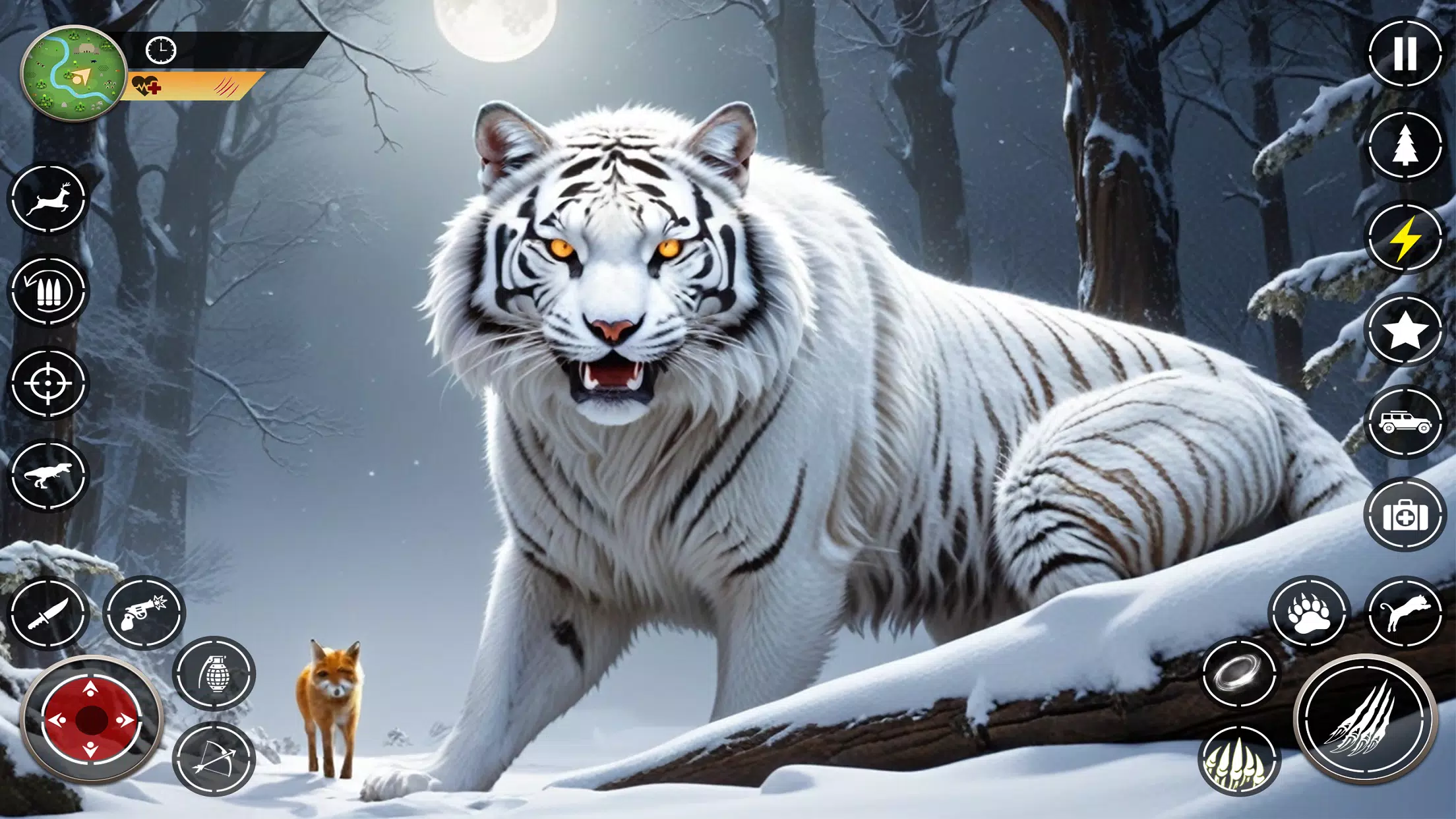 Snow Tiger Family Simulator 3D Captura de pantalla 2