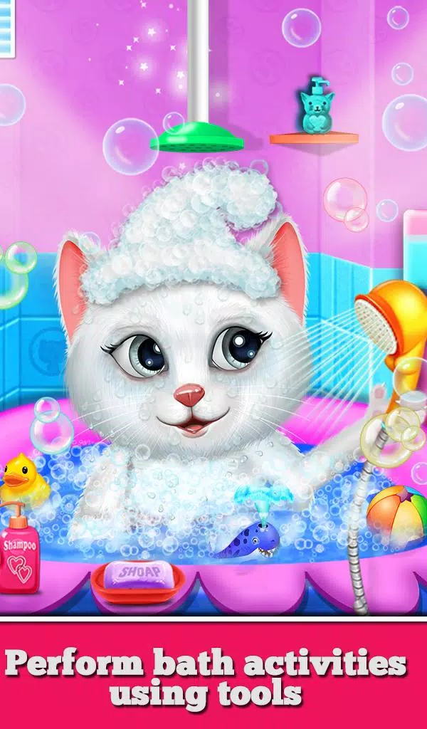 Kitty Nail Salon Daycare Cute 스크린샷 1