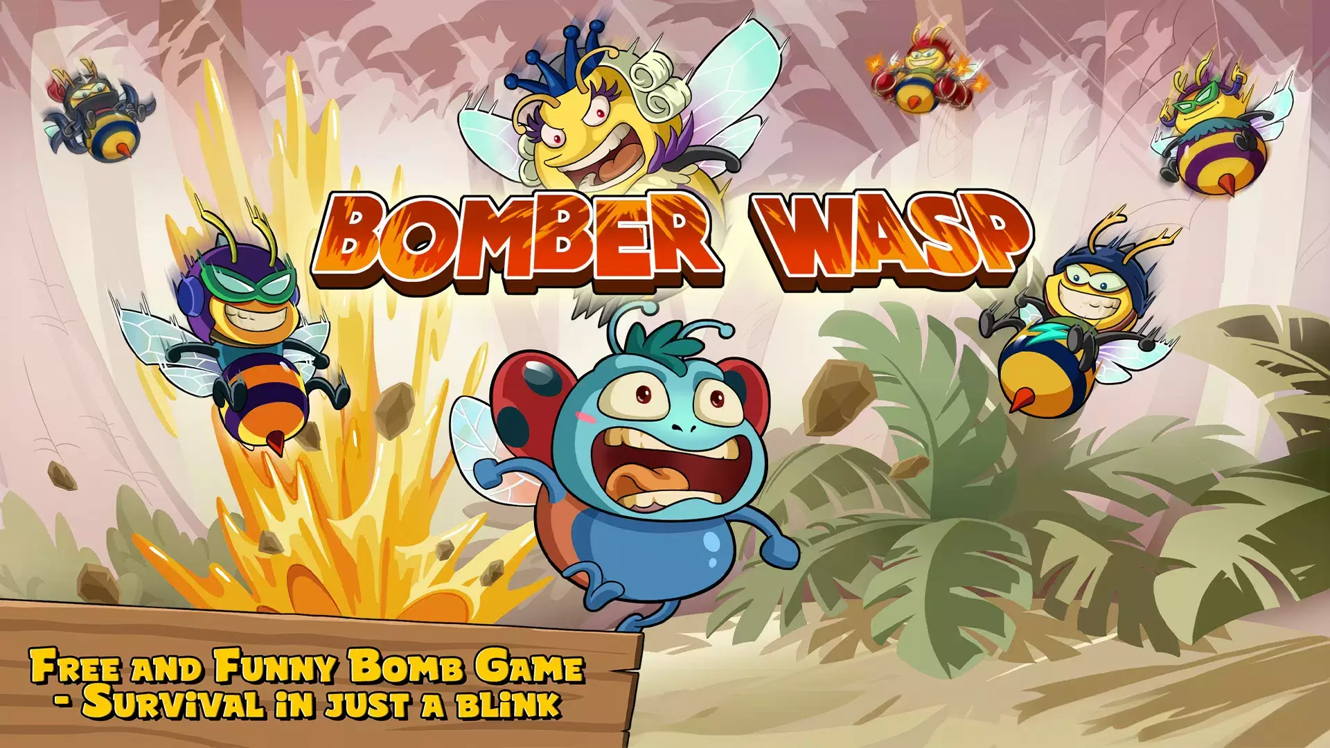 Bomber Wasp Tangkapan skrin 0