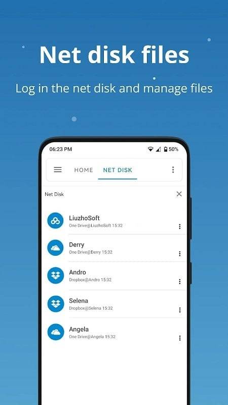 BD File Manager File Explorer Schermafbeelding 0