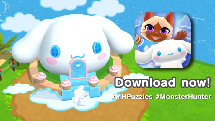 Monster Hunter berkumpul dengan hello kitty untuk pengembaraan pulau, menambah barang cinnamoroll