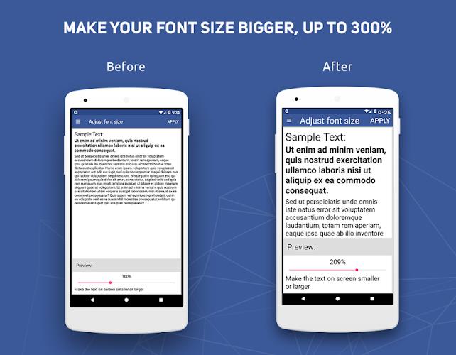 Big Font - Change Font Size & Text Size Screenshot 0