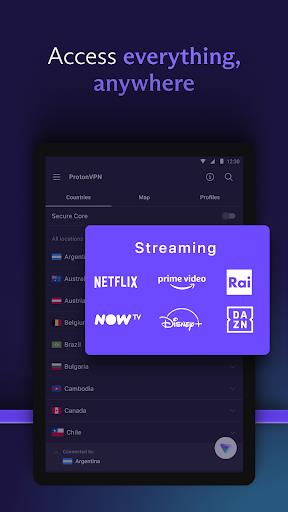 ProtonVPN - Secure and Free VPN Screenshot 3