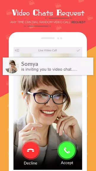 Live Video Chat - Random Video Call with Girls Screenshot 3