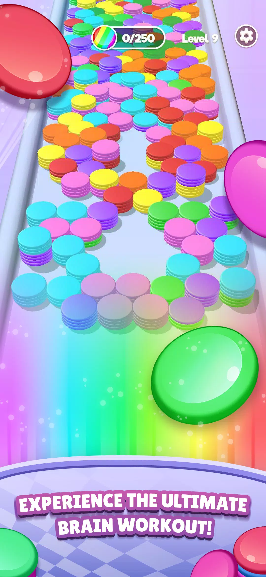 Stack Blast - Disk Shooter स्क्रीनशॉट 1