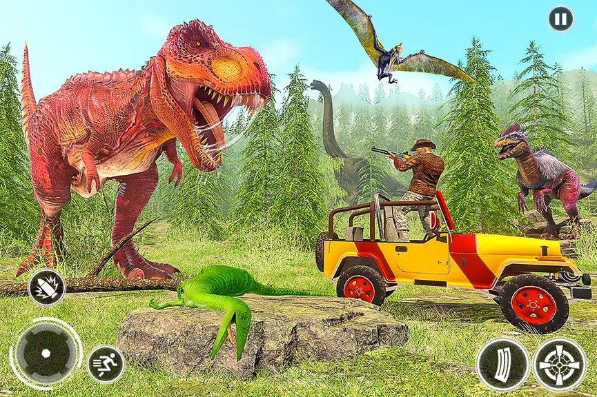 Super Dino Hunting Zoo Games 螢幕截圖 3