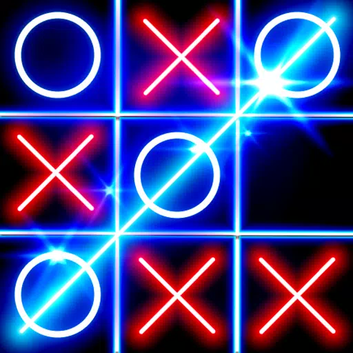 Tic Tac Toe Glow: 둘이서 하는 게임