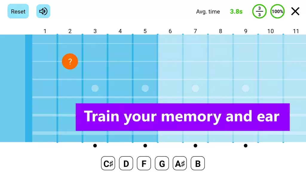 Guitar Fretboard: Scales ဖန်သားပြင်ဓာတ်ပုံ 2