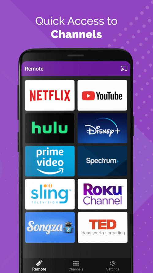 Remote Control for Roku TV স্ক্রিনশট 1