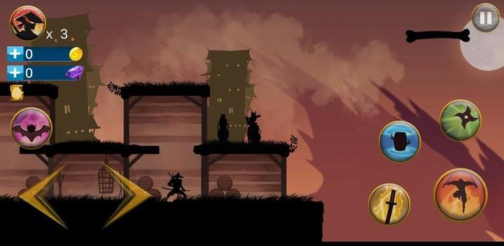 Shadow Samurai : Ninja Revenge 스크린샷 0