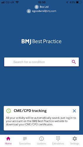 BMJ Best Practice ဖန်သားပြင်ဓာတ်ပုံ 0