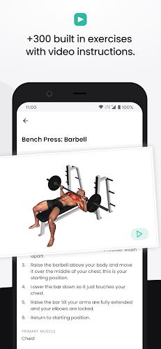 FitHero - Gym Workout Tracker Screenshot 3