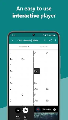 Chordify: Accords de chansons Capture d'écran 3