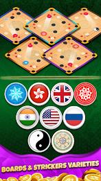 Carrom Board Offline Game Ekran Görüntüsü 1