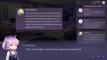 Crystal the Witch Скриншот 1