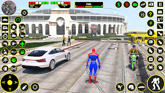 Spider Robot Hero Car Games应用截图第1张