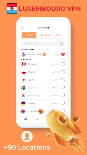 Luxembourg VPN - Private Proxy Screenshot 2