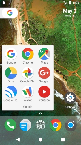 N+ Launcher Pro – Nougat 7.0 ภาพหน้าจอ 2