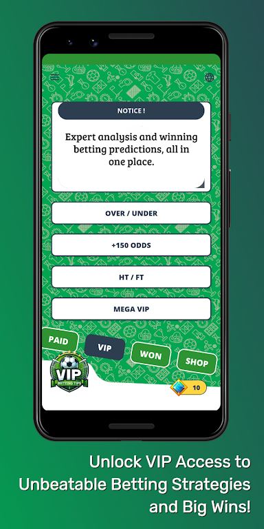 Vip Betting Tips ဖန်သားပြင်ဓာတ်ပုံ 2