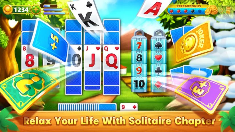 Solitaire Chapters - Solitaire Скриншот 1