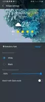 Samsung Weather 螢幕截圖 2