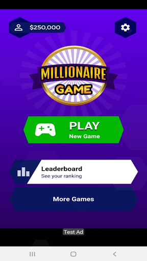 Millionaire Game - Trivia Quiz 螢幕截圖 2