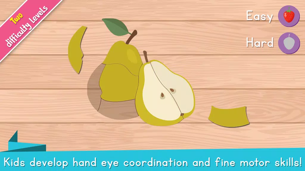 Food Puzzle for Kids Captura de pantalla 0