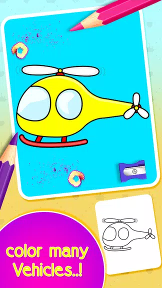 Drawing and Coloring Games Schermafbeelding 3