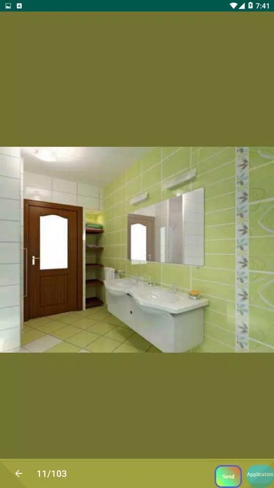 Best Bathroom Tile Designs ide Screenshot 3