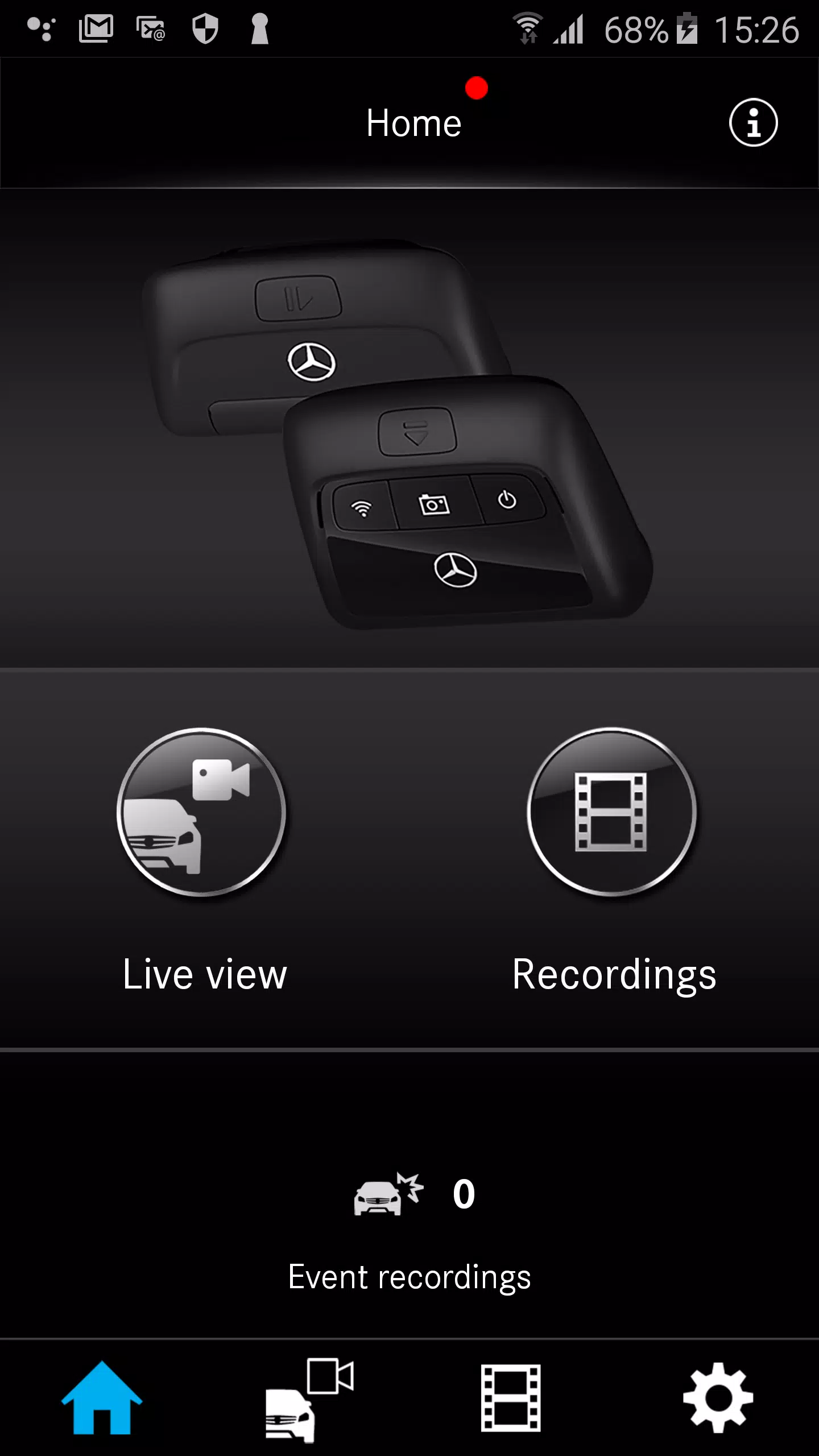 Mercedes-Benz Dashcam 스크린샷 0