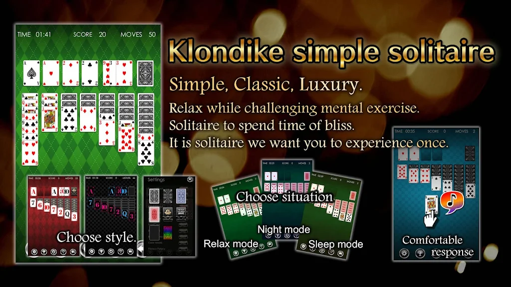 Solitaire Klondike HD ภาพหน้าจอ 0