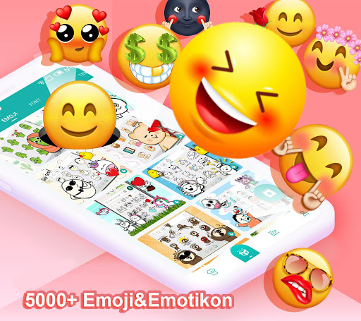 Kika Keyboard-AI Emojis、Themes Ảnh chụp màn hình 0