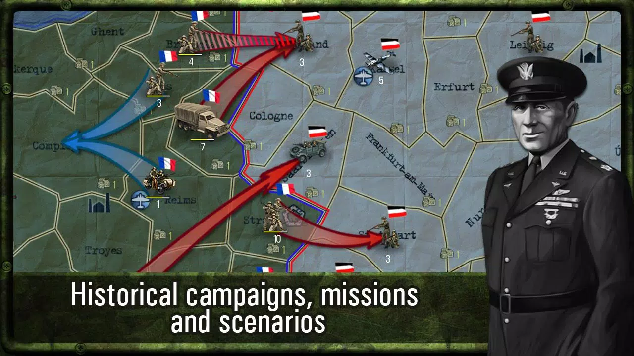 Schermata Strategy & Tactics: WW2 1