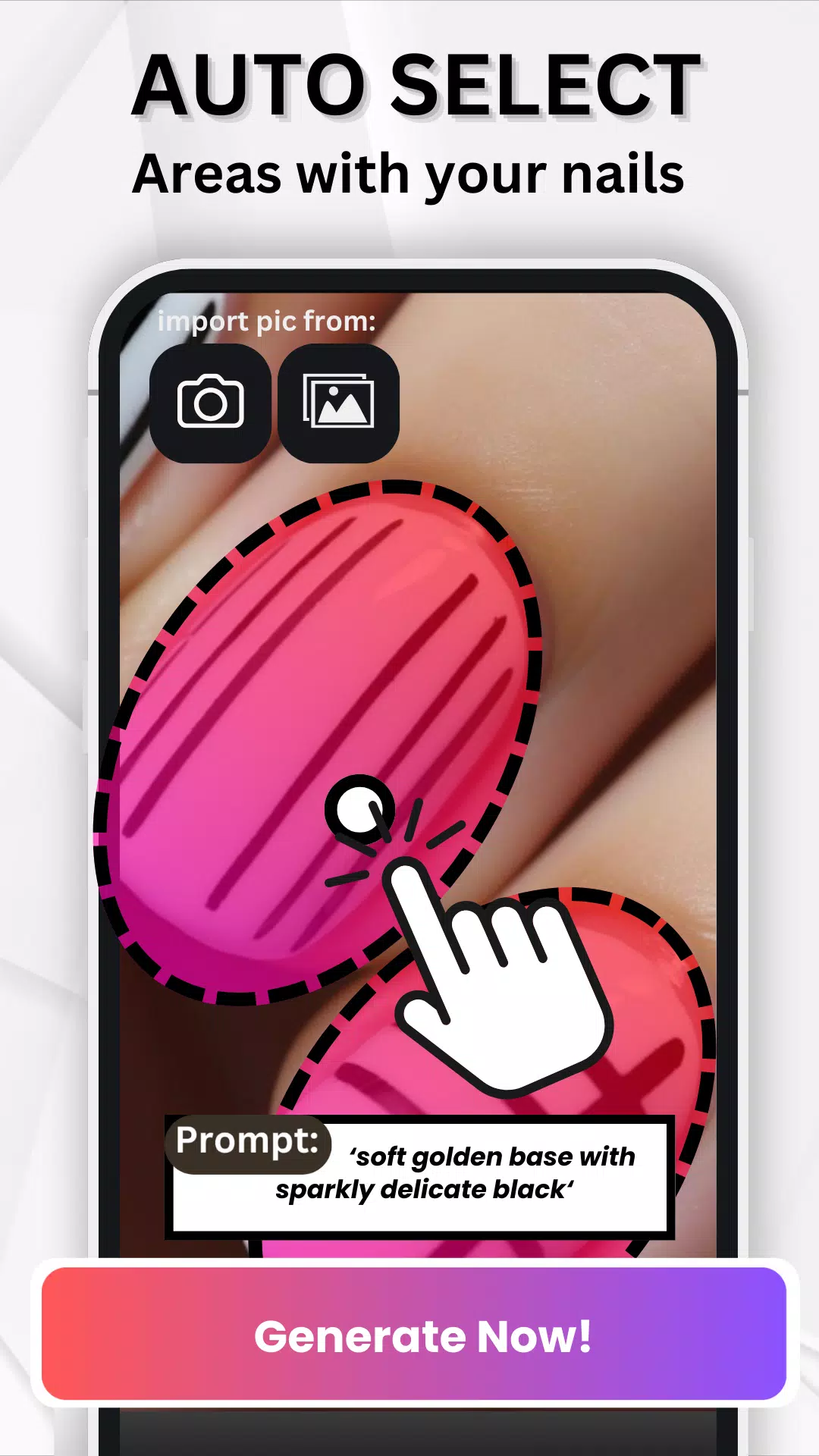 Try Nails-AI Fake Nail Designs Capture d'écran 2